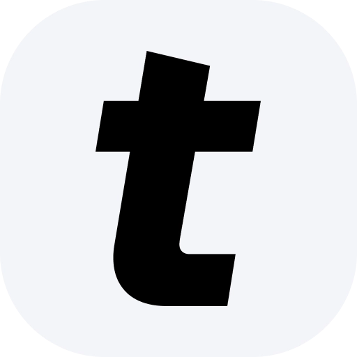 Фирменная иконка Tradeel на светлом фоне